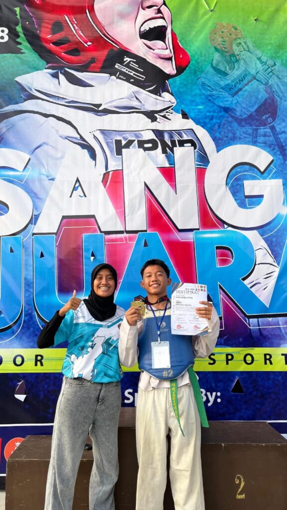 Menuju Puncak Prestasi Hilmi Mandala Putra, Siswa SMPIT GIC, Raih Emas di Prabu Challenge 9
