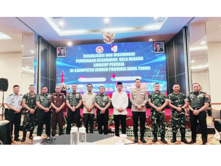 Kemhan RI Gelar Sosialisasi Pembinaan Kesadaran Bela Negara di Jember, Libatkan Pekerja dari Berbagai Sektor (Cek Faktanya)
