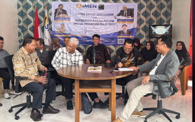 Forum Discussion Grup : Reformasi Politik Penguatan Sistem Kaderisasi Partai di Studio DPP AsMEN Bekasi – Jangan Sampai Terlewat